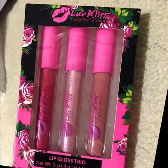 🆕HP🔥HTF/BETSEY JOHNSON COLORED LIPGLOSS PLUMPING&BEAUTIFUL QTY3 TRIO NWT&NIB!!! - Picture 10 of 10